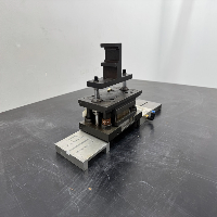 Custom Pneumatic Bench Press With Interchangeable Tooling Inserts image 0